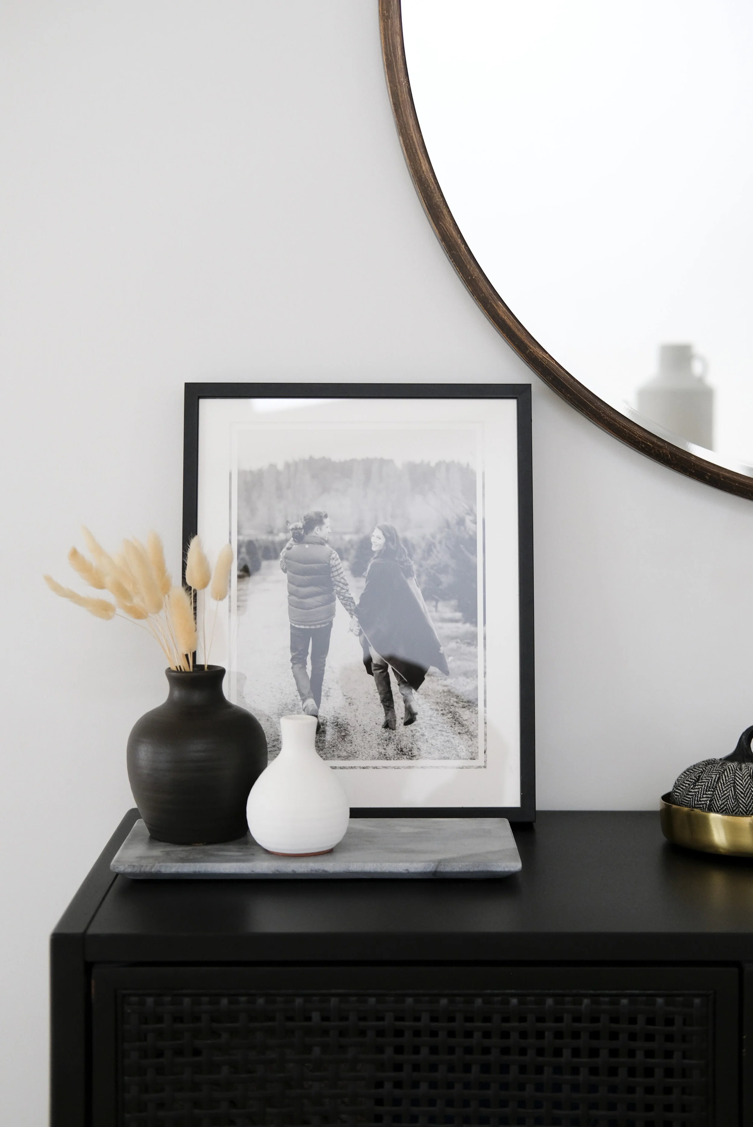 FALL CONSOLE TABLE DECOR Me and Mr. Jones